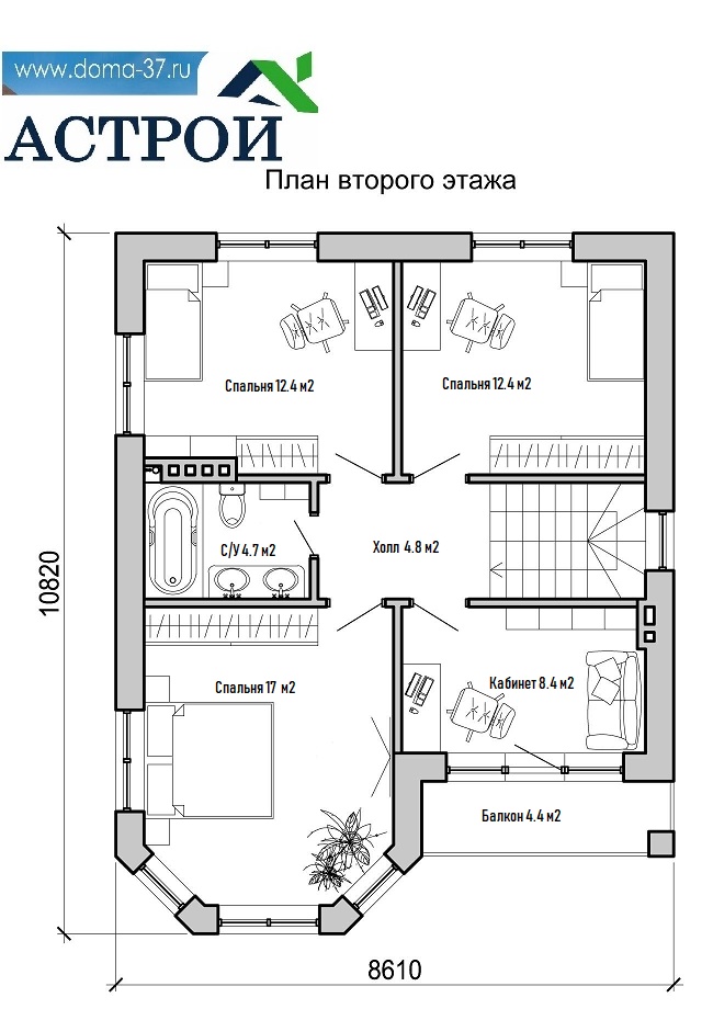 Проекты домов строительство дома под ключ в иваново Астрой