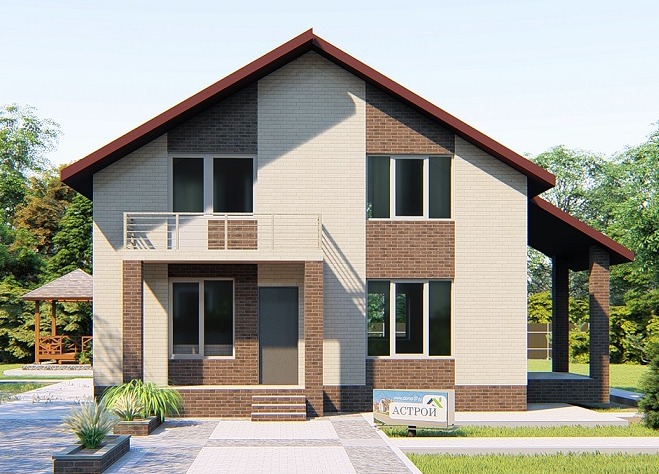 Проект дома АС-139 Цены на строительство проекты домов