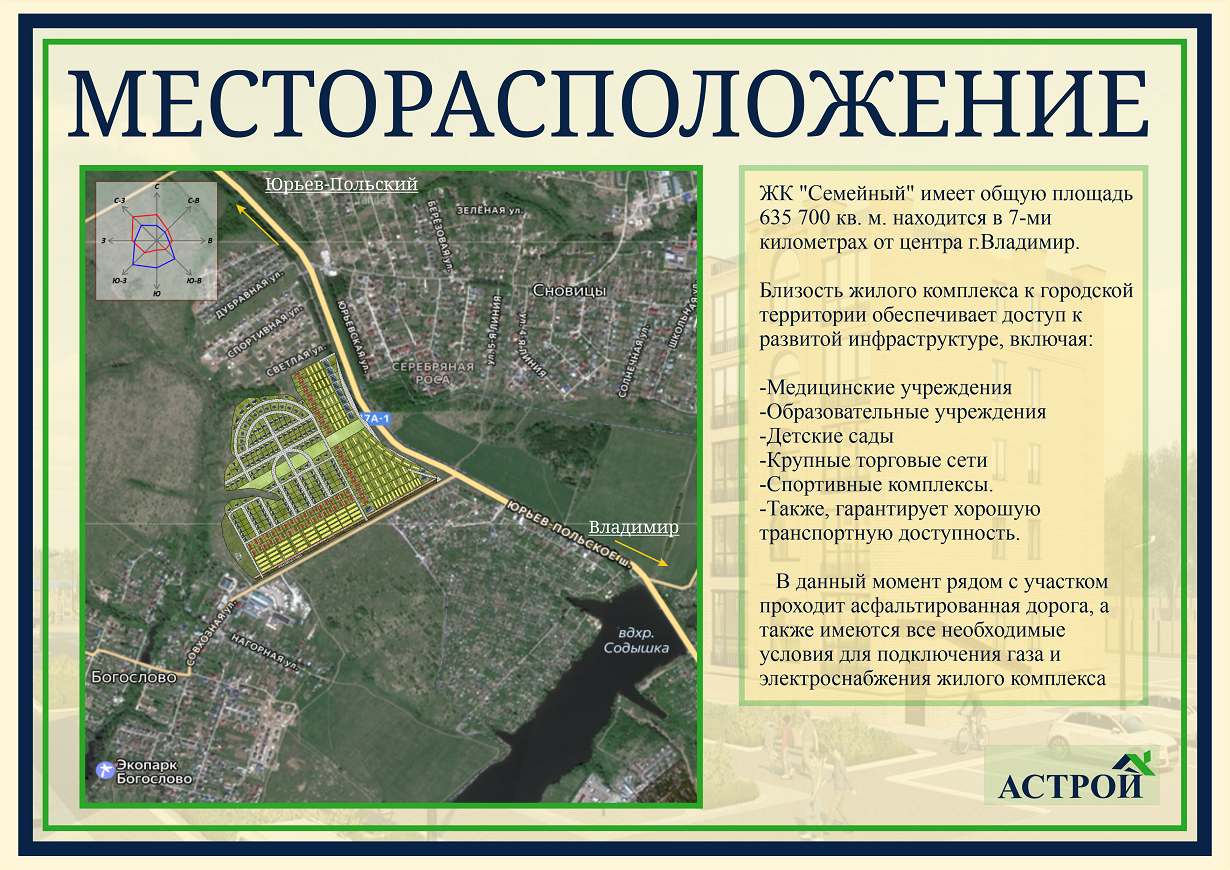 ЖК Семейный купить земельный участок купить дом купить квартиру во Владимире