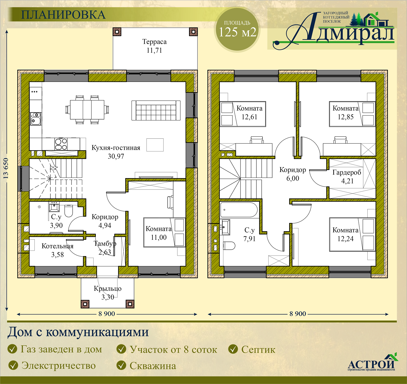 кп Адмирал строительство продажа домов